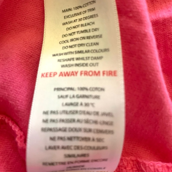 MAN boohooMAN men’s pink sleeveless TShirt chest 42 in length 28 in 100% cotton - Picture 7 of 7